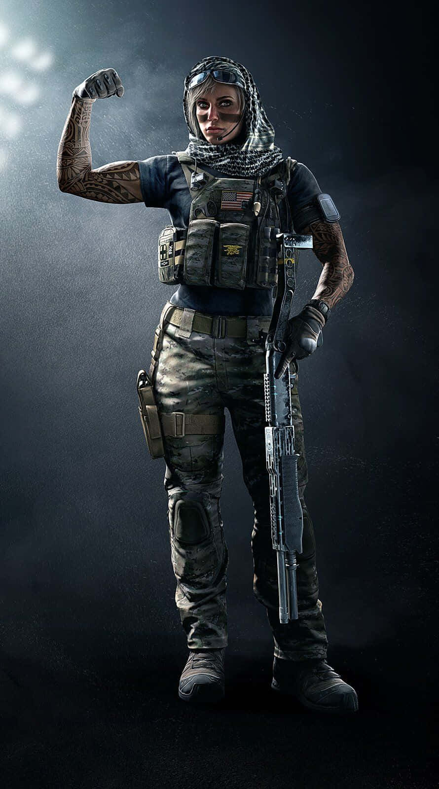 Valkyrie from Tom Clancy's Rainbow Six Siege Wallpaper