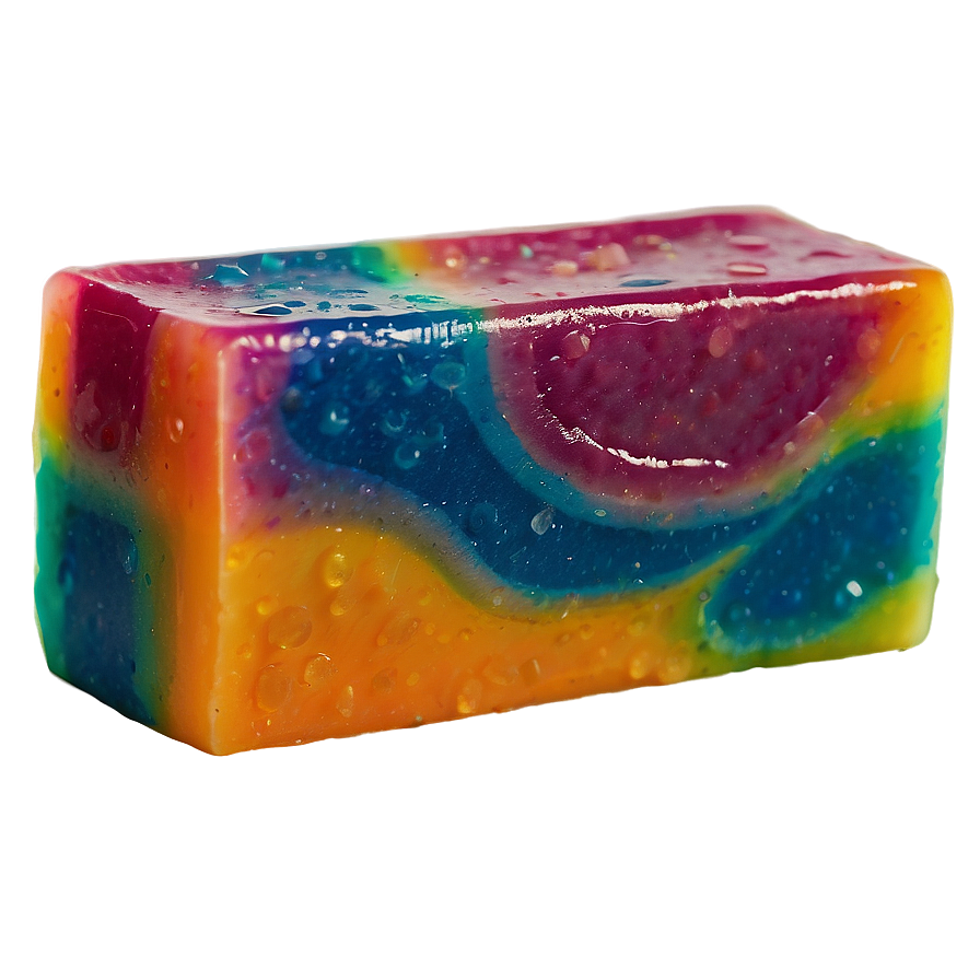 Rainbow Soap Png 05252024 PNG