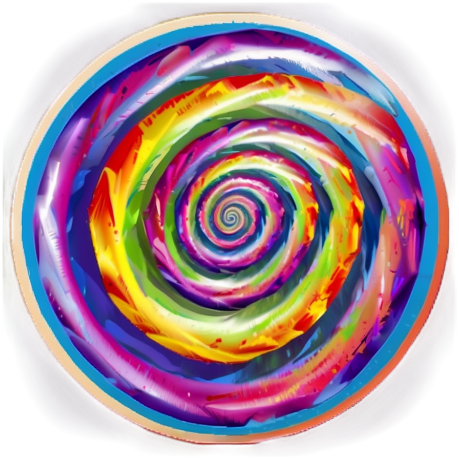 Rainbow Spiral Hypnosis Png 77 PNG