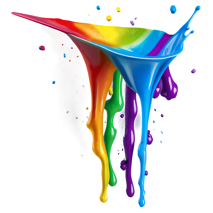 Rainbow Splash Png Skf5 PNG