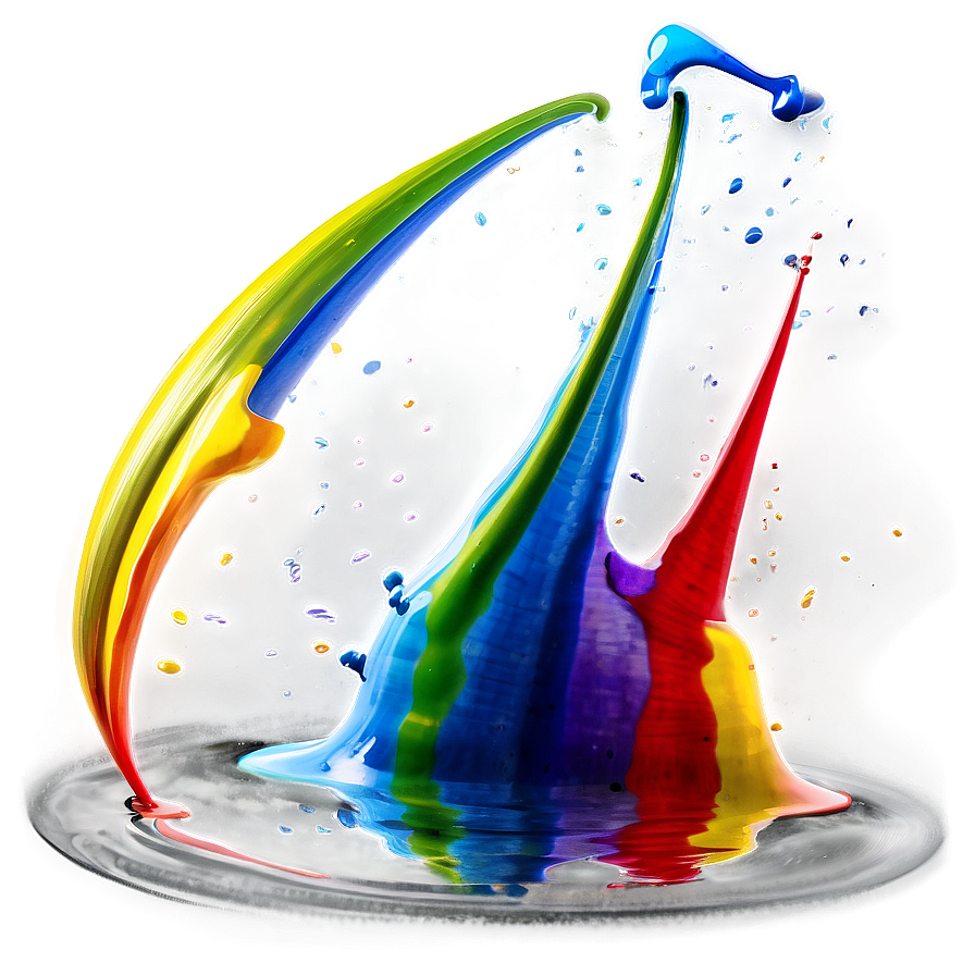 Rainbow Splash Png Vpv7 PNG