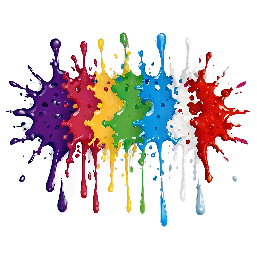 Rainbow Splat Png Ywc56 PNG