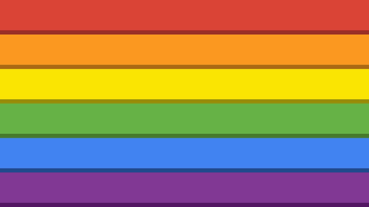 Rainbow Stripes Wallpaper
