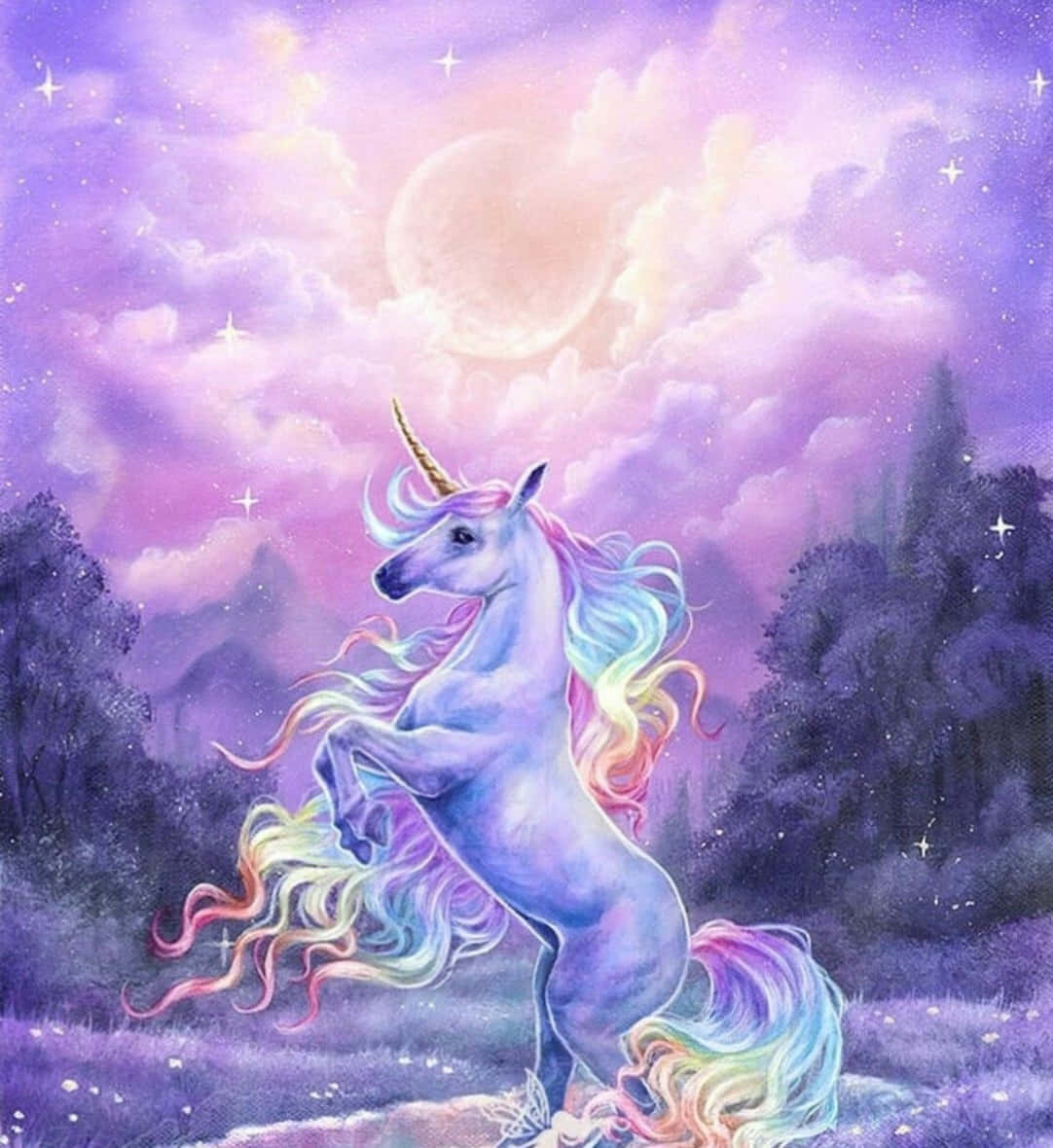 Exhilarate your imagination with a Rainbow Unicorn