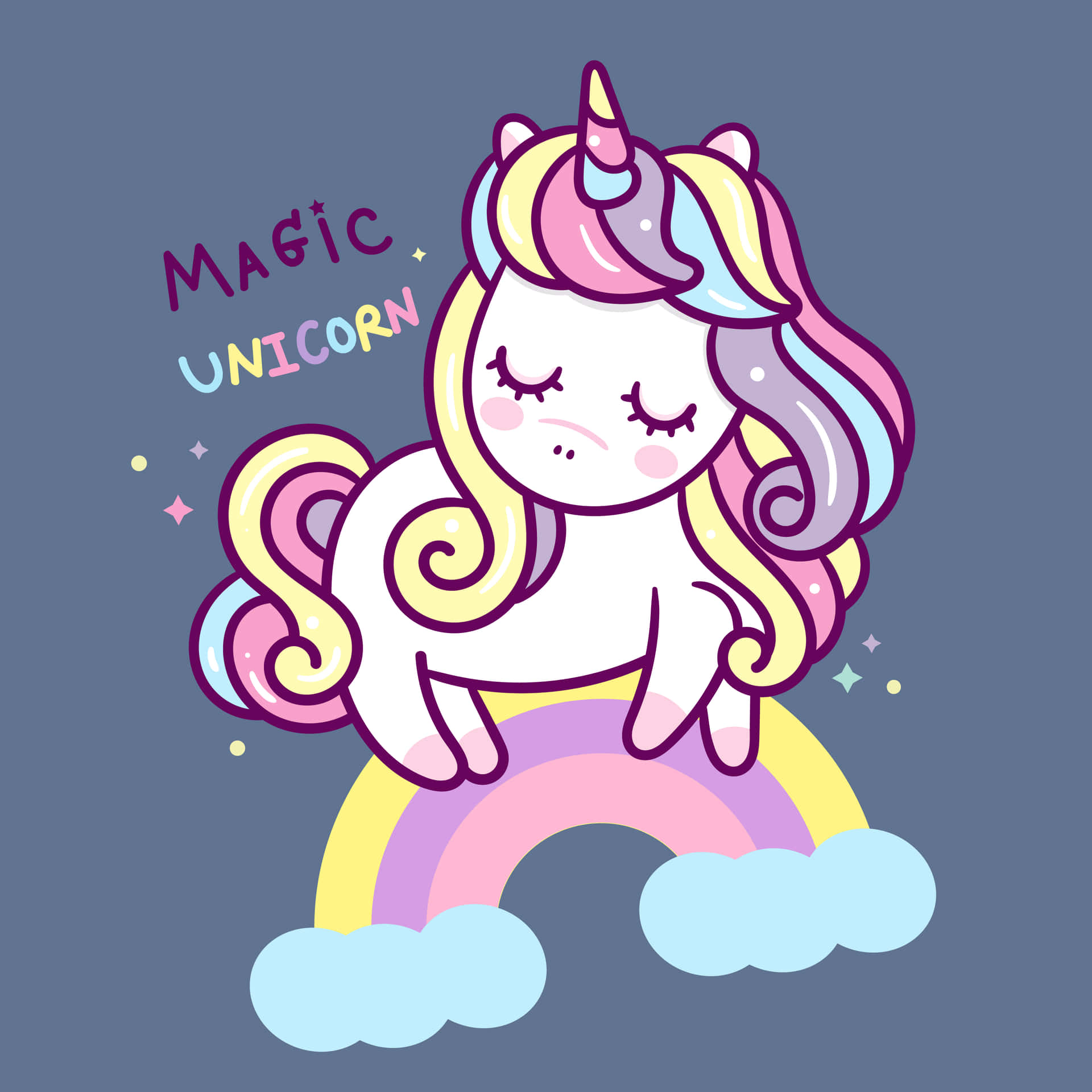 Download Illuminate Your Imagination with a Rainbow Unicorn ...