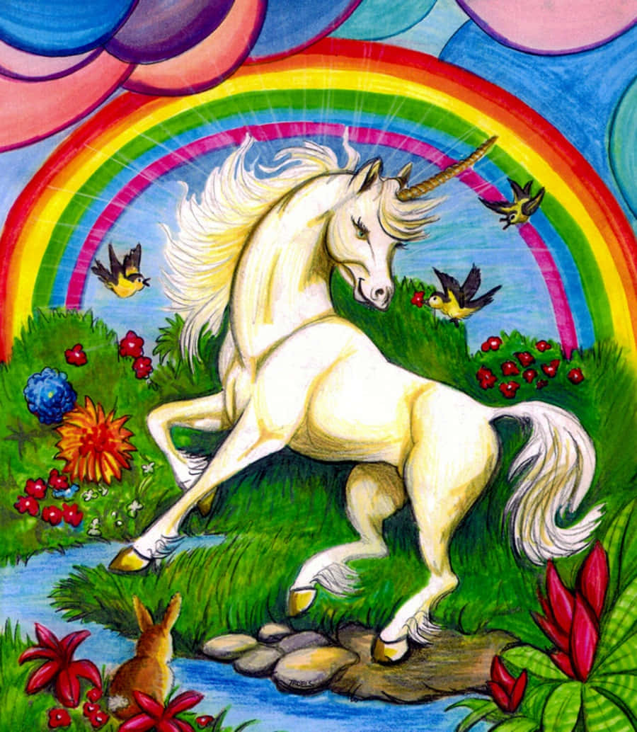 Photo  "A Magical Rainbow Unicorn"