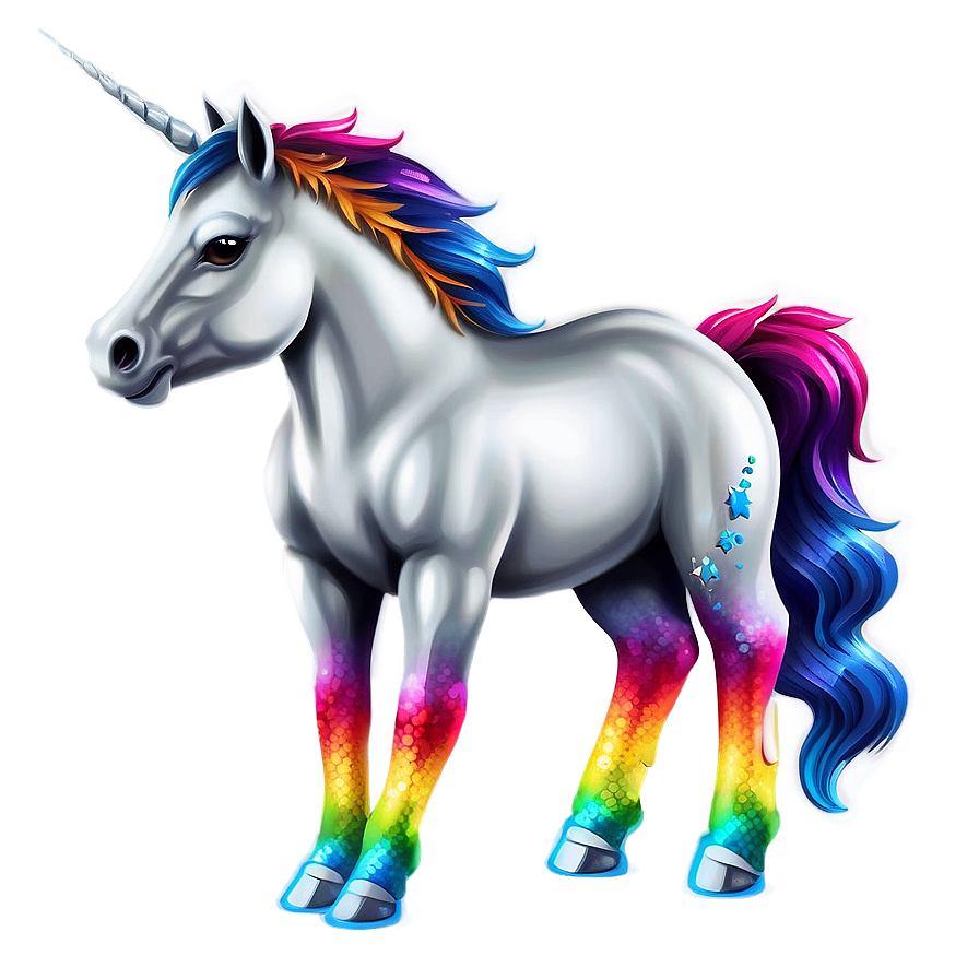Rainbow Unicorn Png Ccs30 PNG
