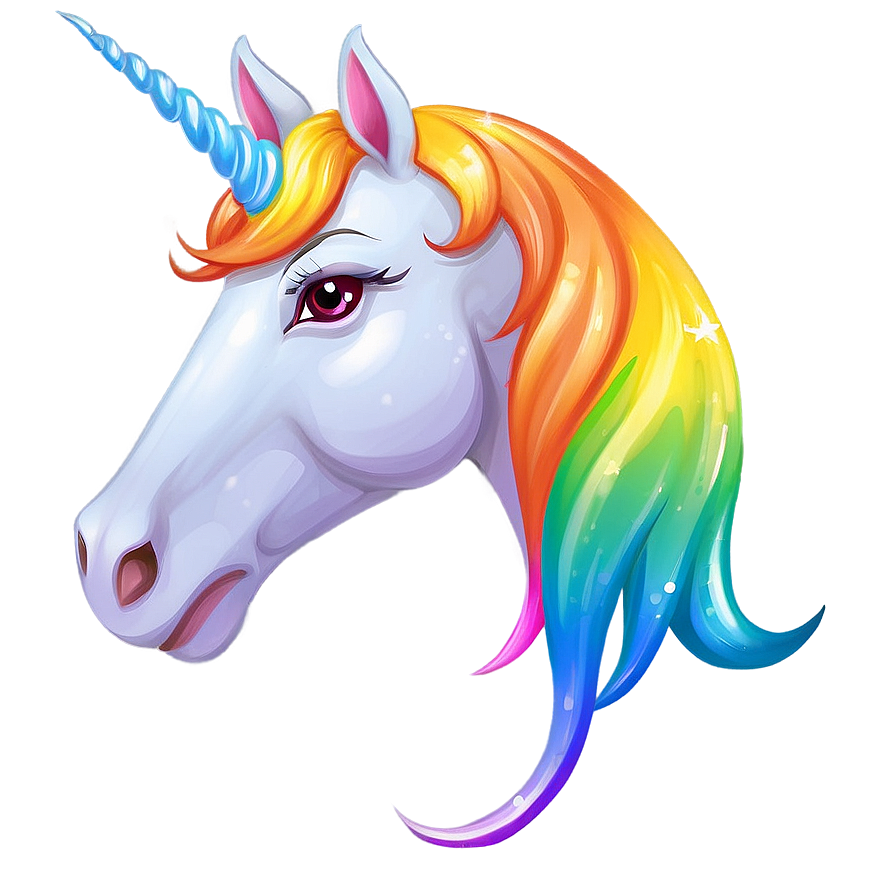 Download Rainbow Unicorn Theme Png Lna | Wallpapers.com