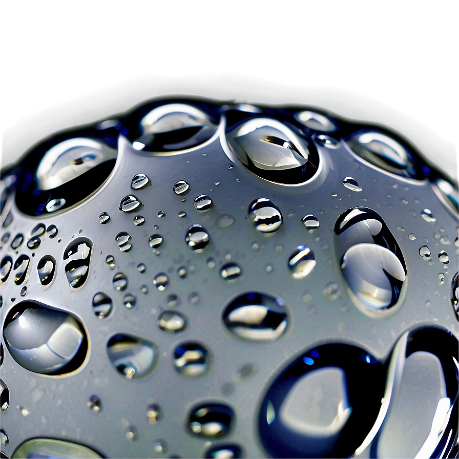 Raindrop Macro Shot Png 06202024 PNG