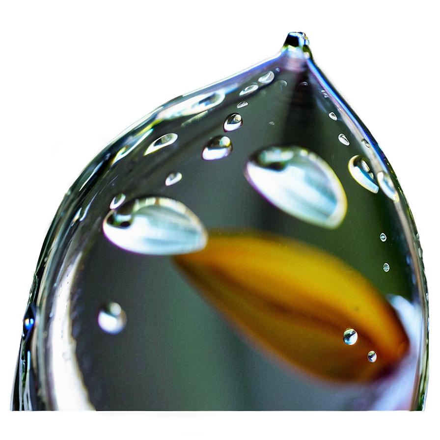Raindrop Macro Shot Png 43 PNG