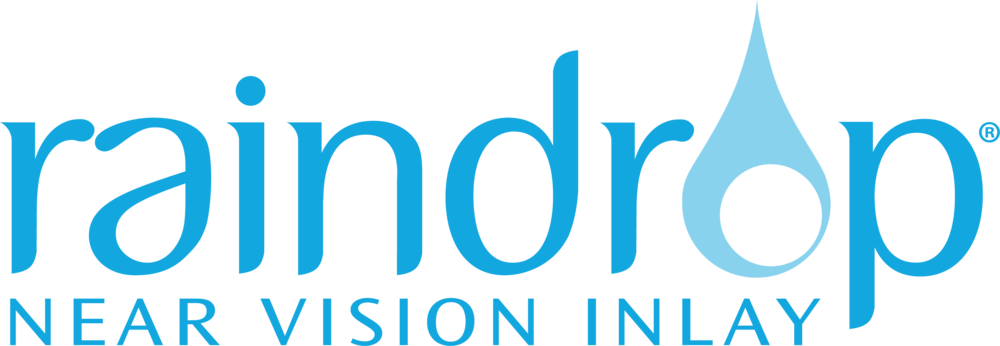 Raindrop Near Vision Inlay Logo PNG