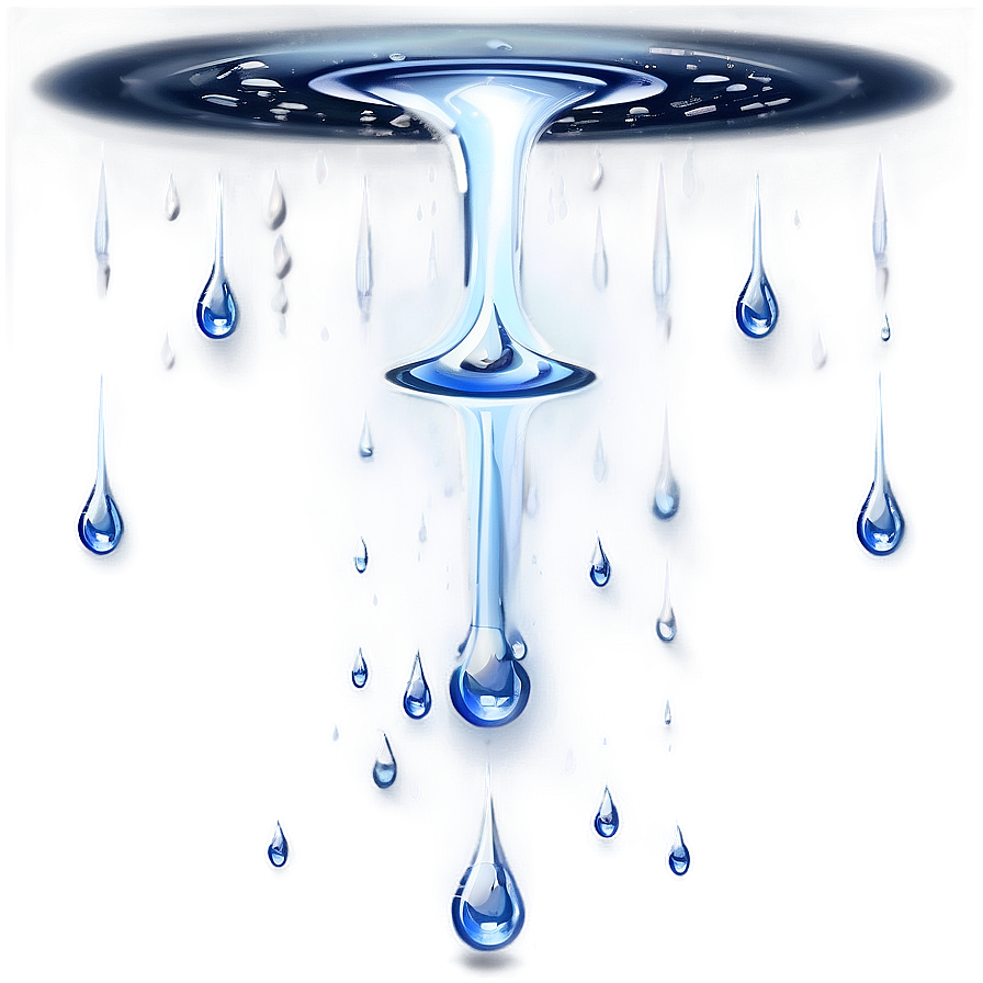 Raindrop With Light Flare Png Nbh70 PNG