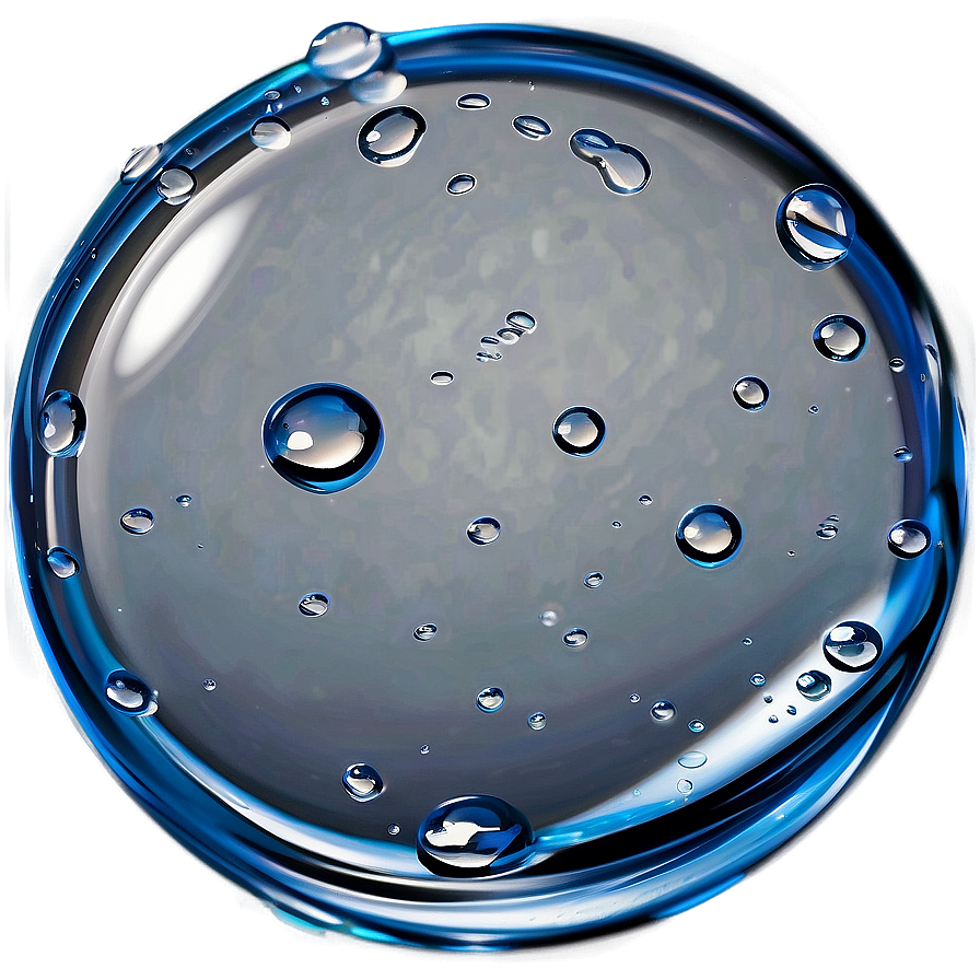 Raindrop With Ripples Png 2 PNG