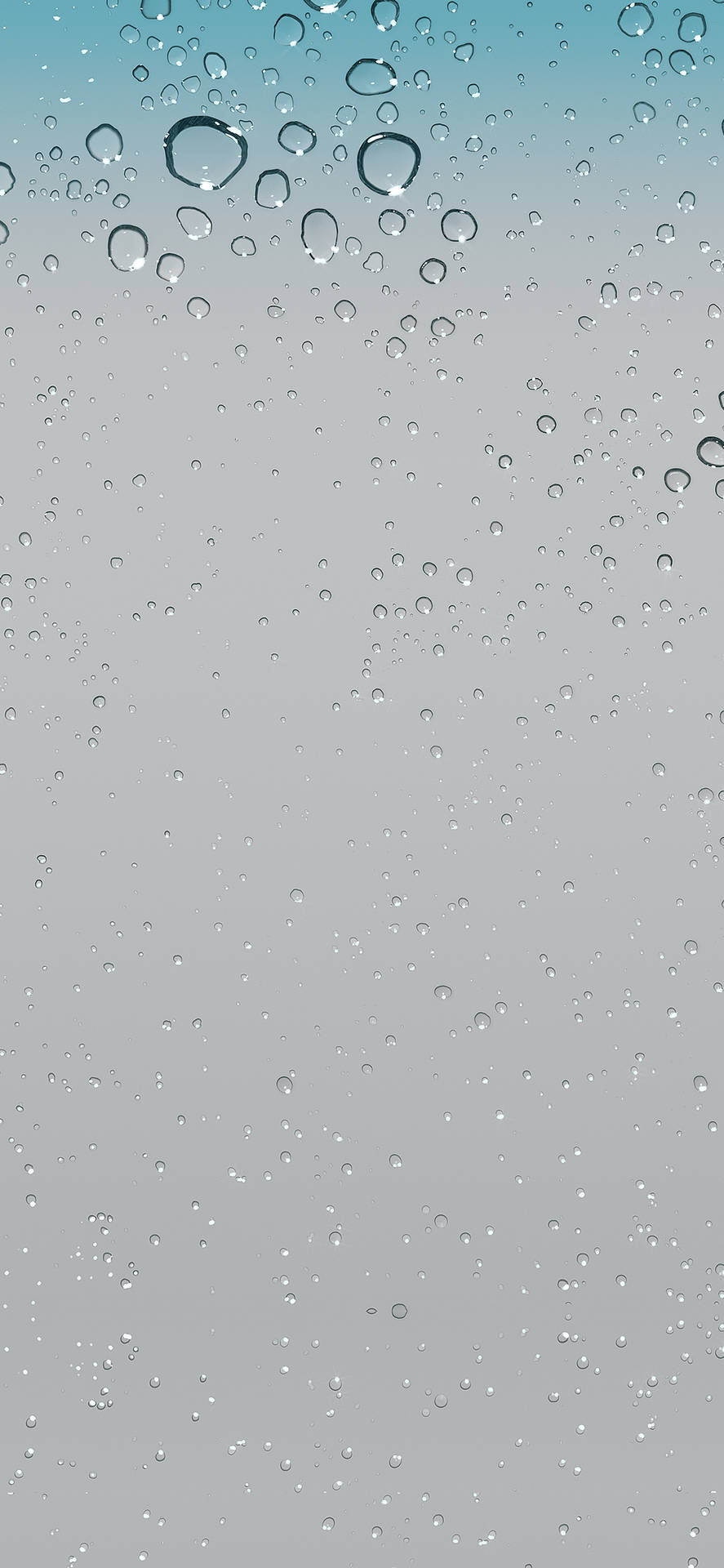 Raindrops iOS 6 Wallpaper