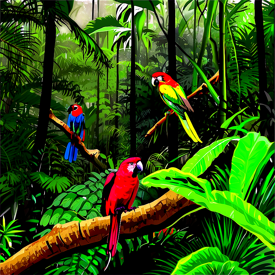 Download Rainforest Adventure Png Phu67 | Wallpapers.com