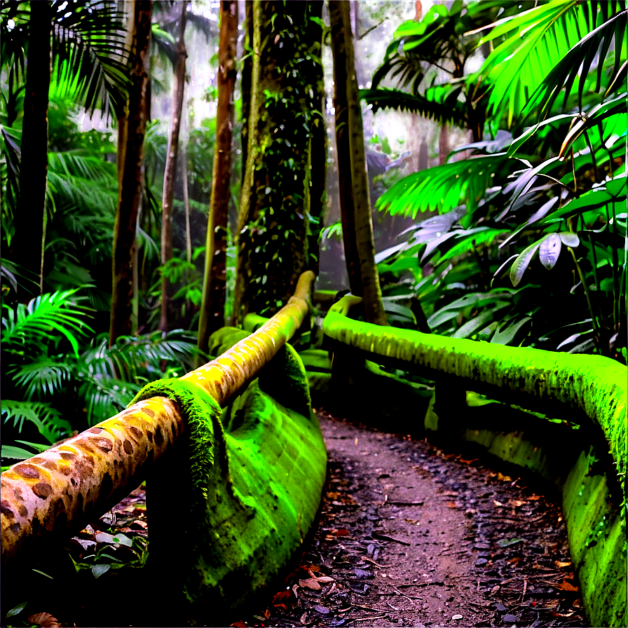 Rainforest Exploration Trail Png Jdv34 PNG