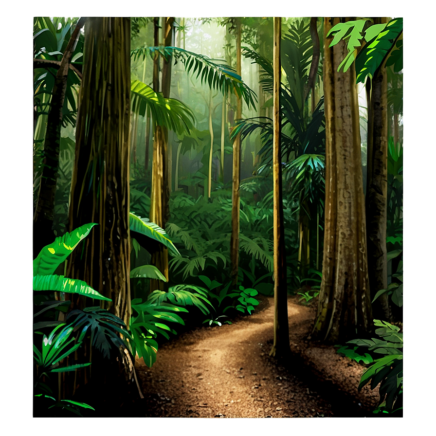 Rainforest Exploration Trail Png Wuj PNG