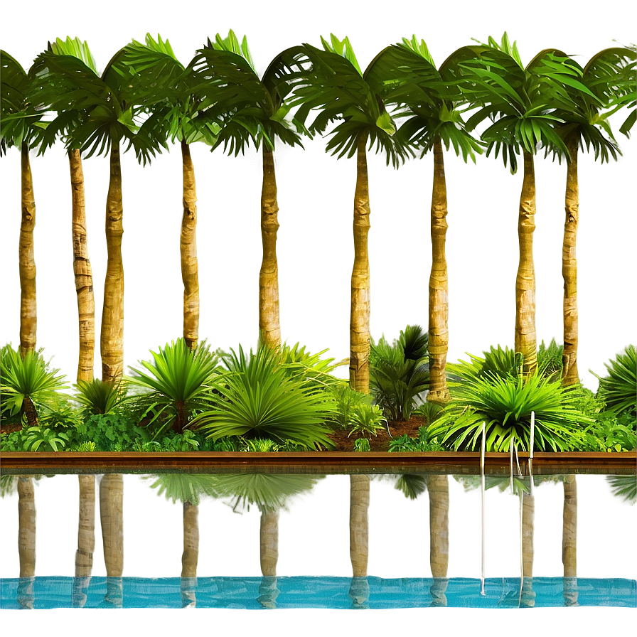 Rainforest Swimming Pool Png Tin60 PNG