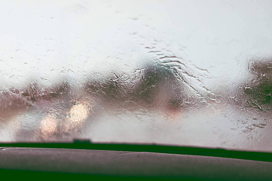 Piove Sul Parabrezza Sfondo