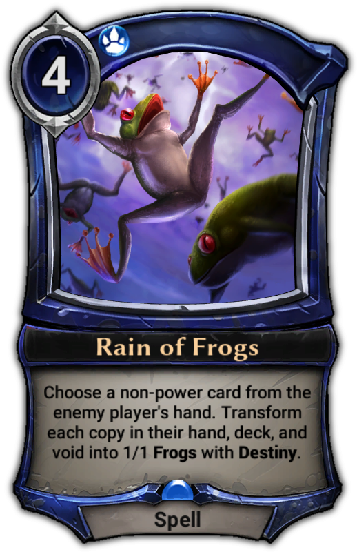 Rainof Frogs Card Art PNG