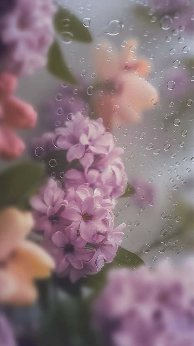 Rainy Lilac Reflections.jpg Wallpaper