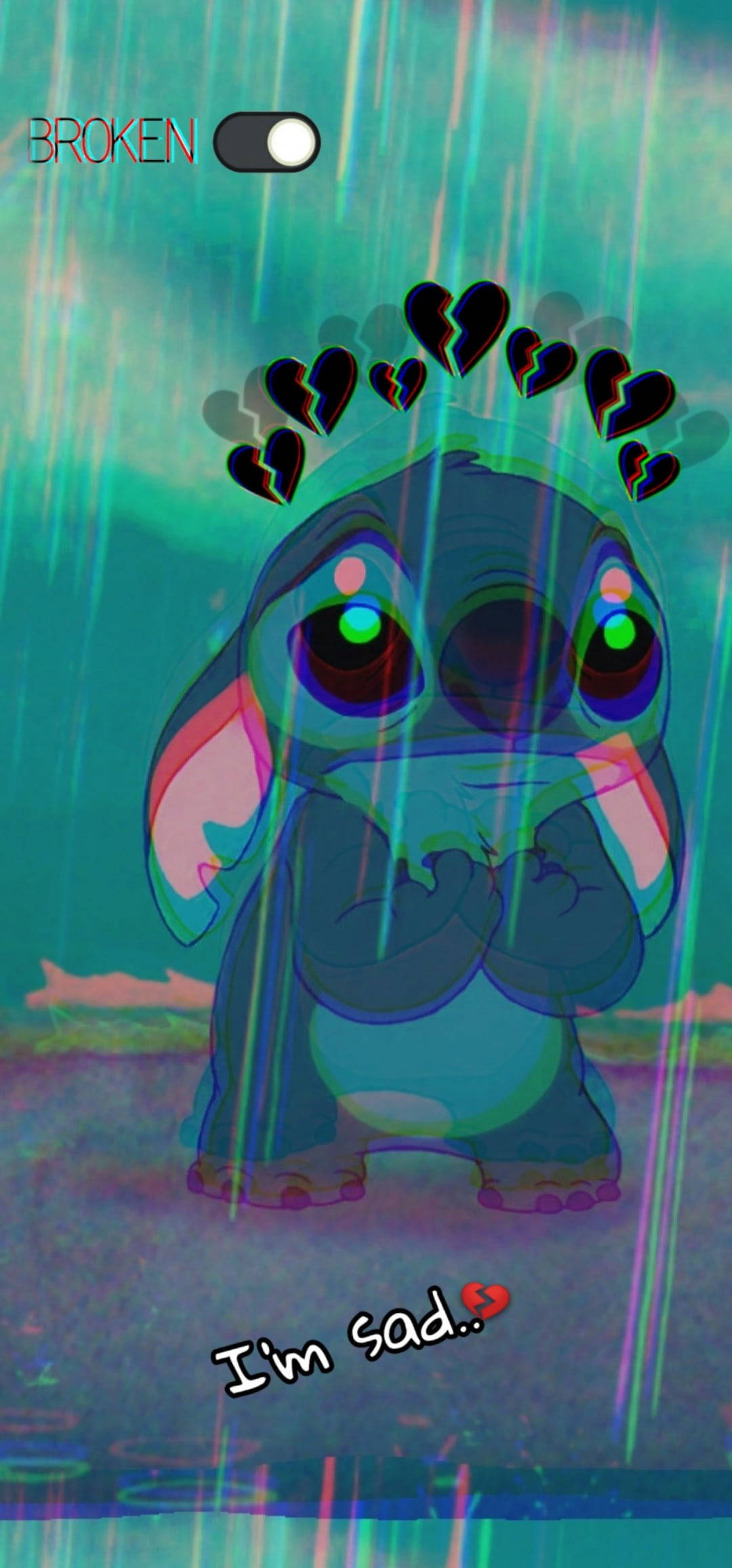 Download Pink Lilo And Stitch iPhone Hearts Wallpaper  Wallpaperscom