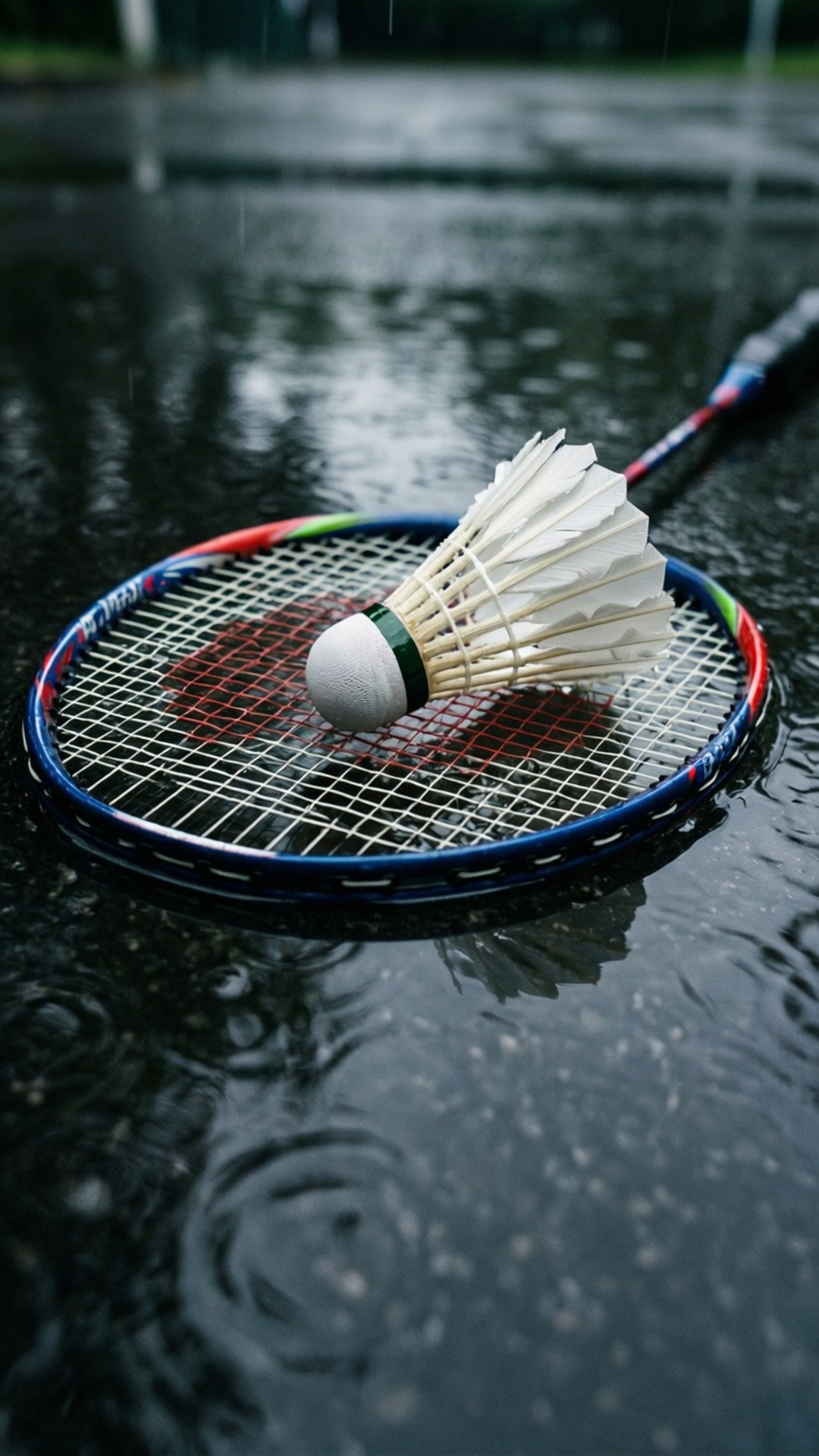 Rainy Reflections Racket Bakgrunner