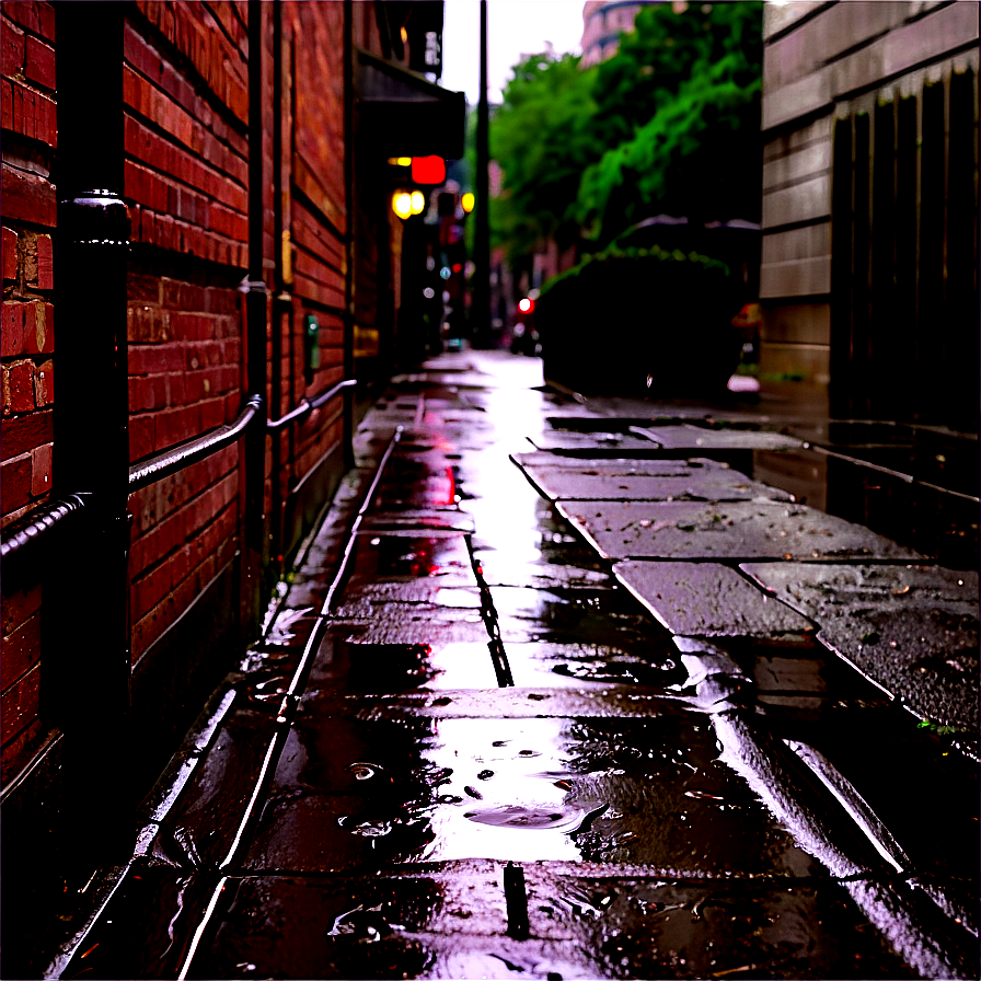 Rainy Sidewalk Png Kbt PNG