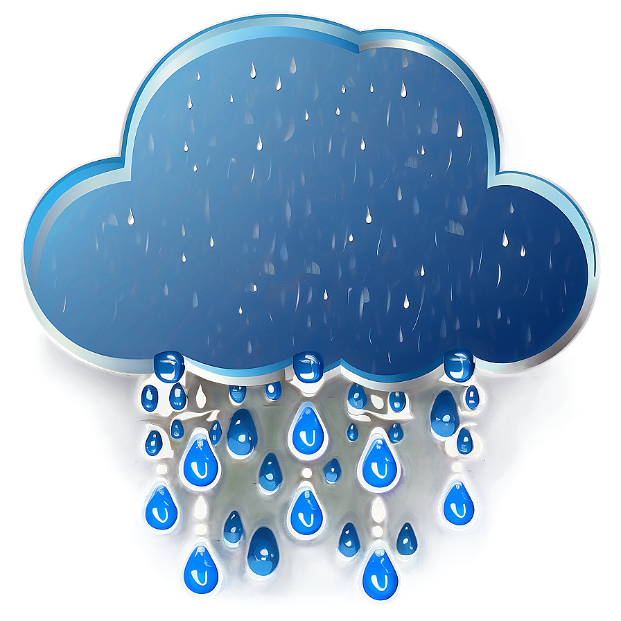 Rainy Weather Cloud Vector Png 46 PNG
