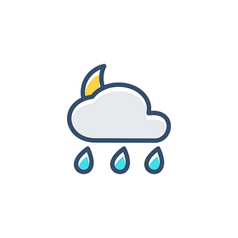Rainy Weather Icon PNG
