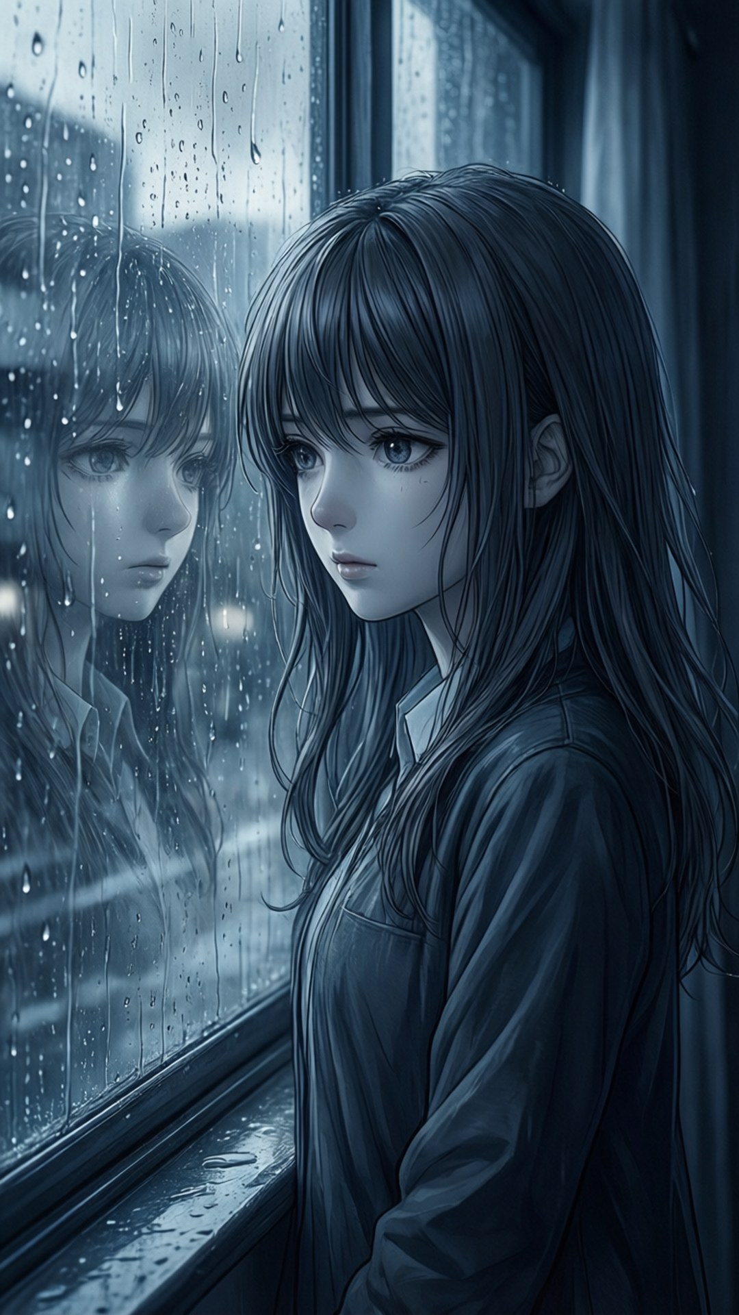 Regnvindue Refleksion Wallpapers