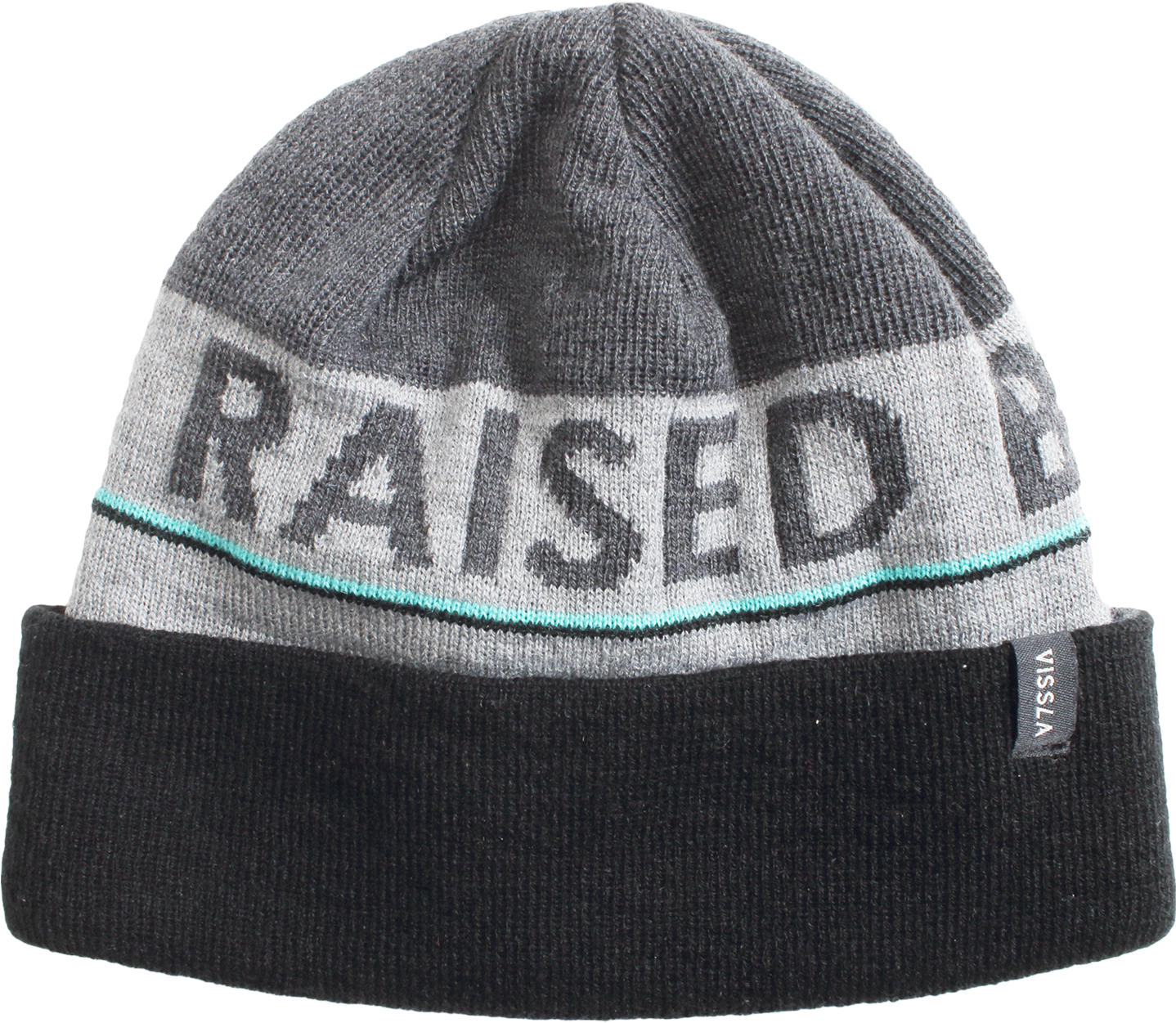 Raised Beanie Knit Hat PNG
