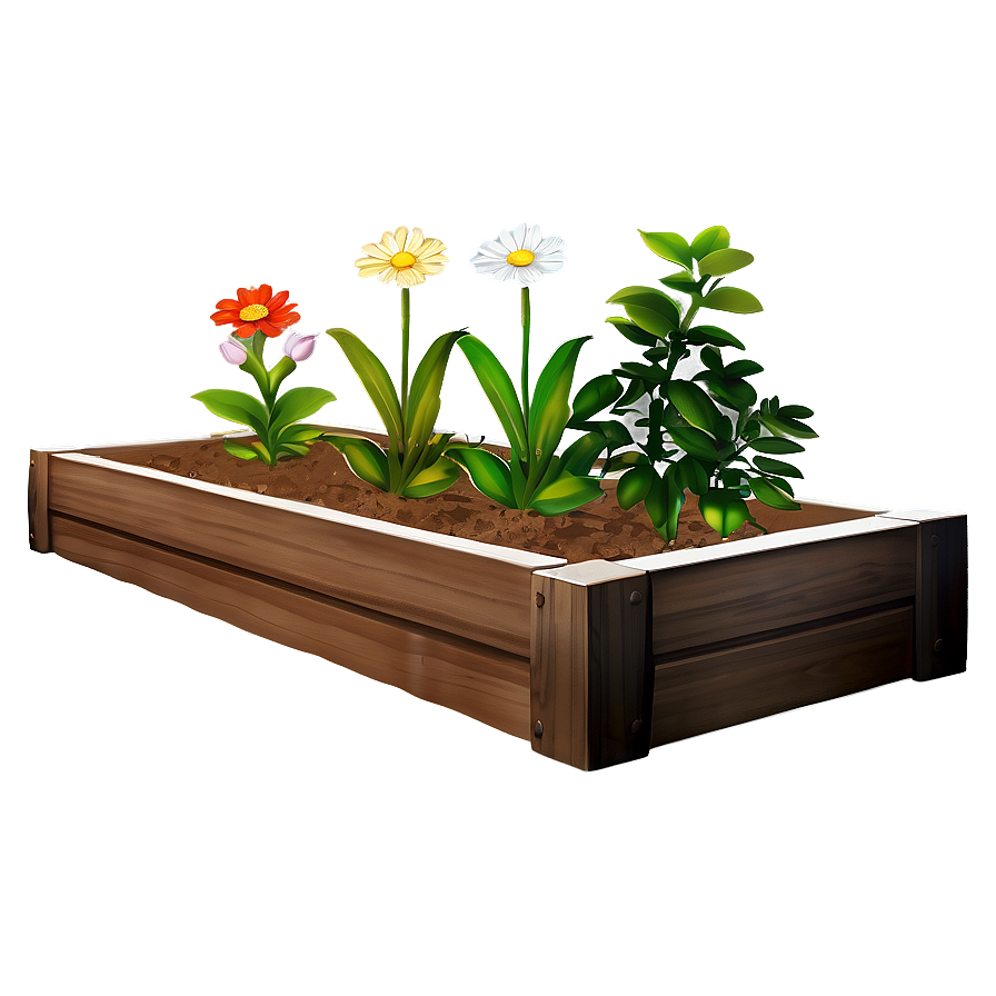 Raised Flower Bed Png Ety PNG