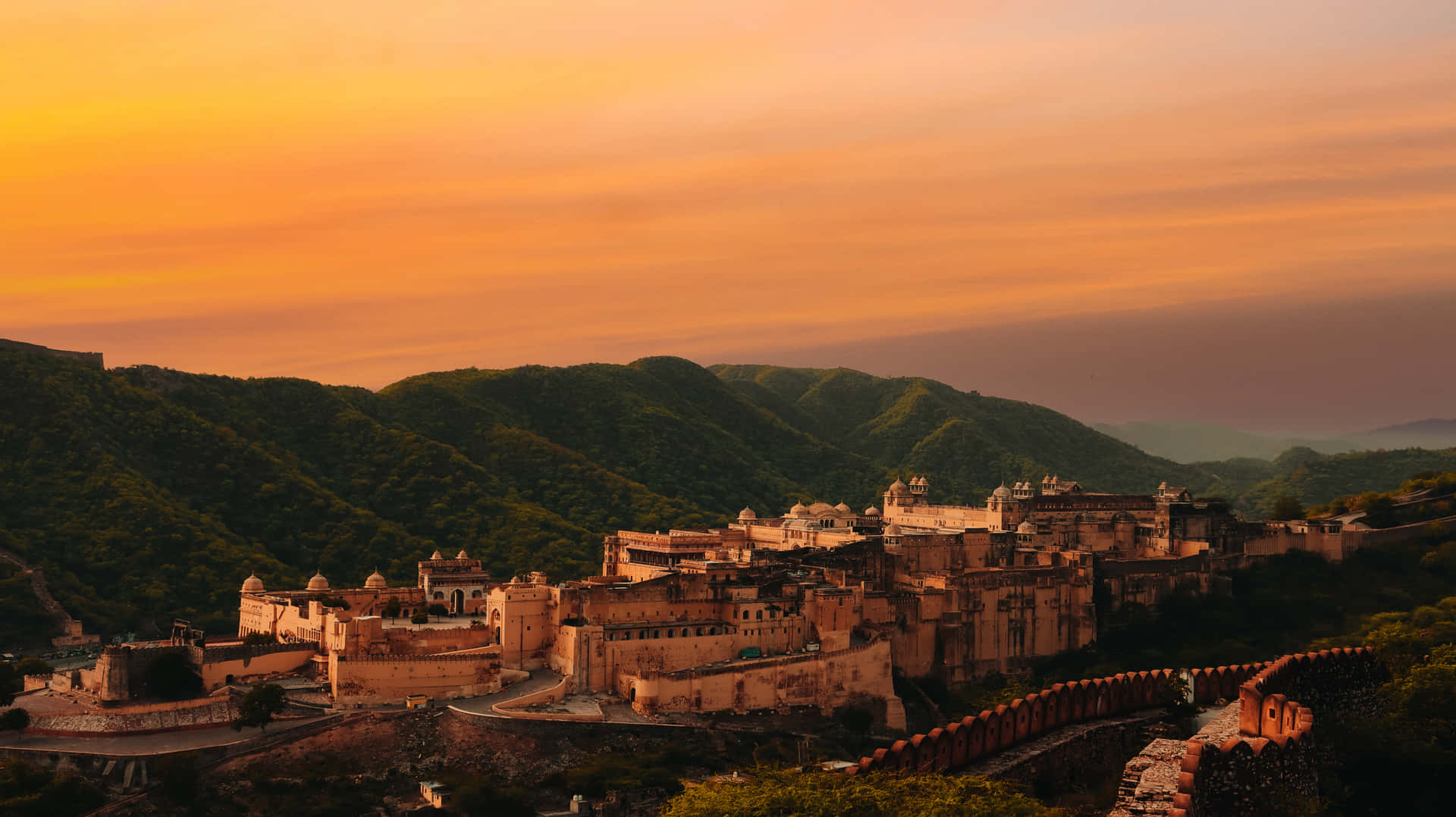 Majestic Rajasthan Sunset