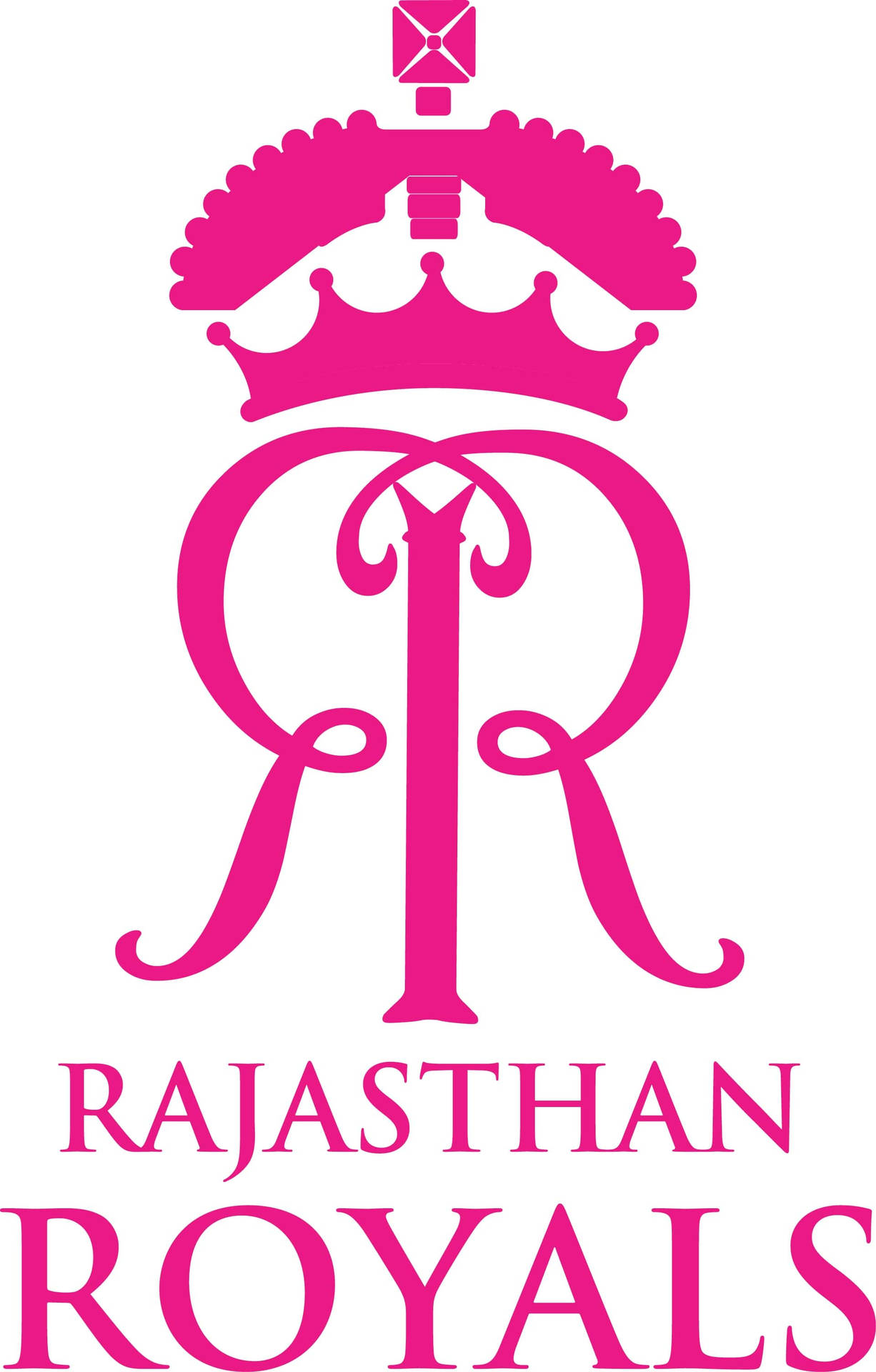 Rajasthan Royals White Background Wallpaper