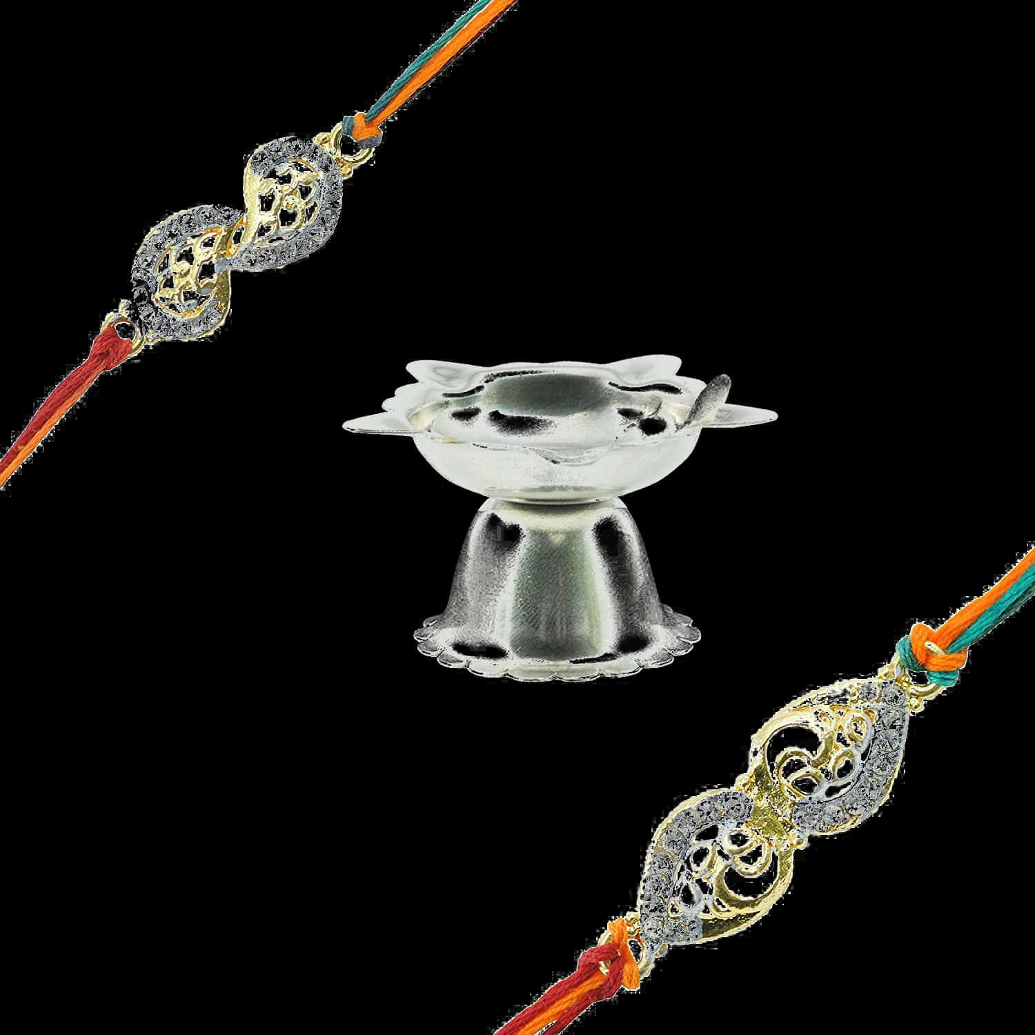 Rakhi Festival Traditional Elements PNG