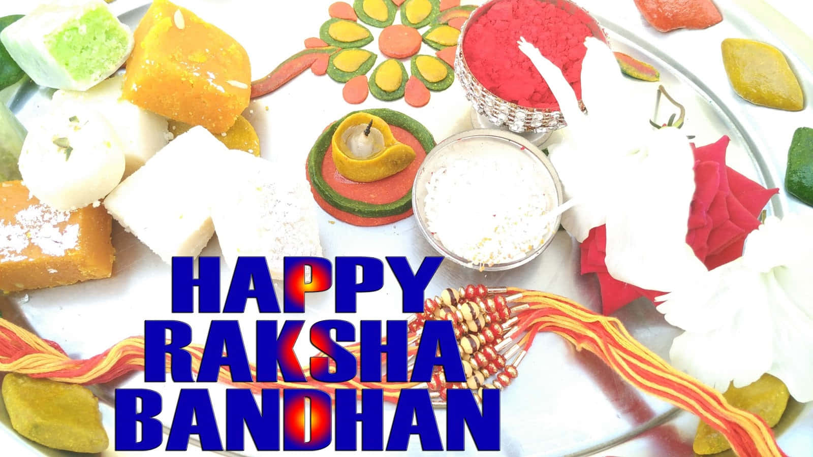 Raksha Bandhan Celebration Items Wallpaper