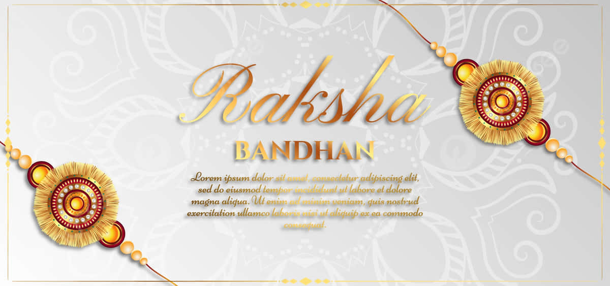 Carte De Vœux Pour Le Festival De Raksha Bandhan Fond d'écran