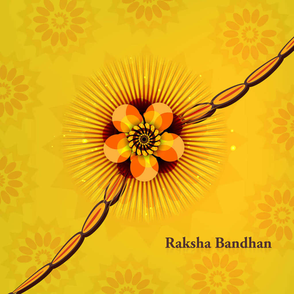 Raksha Bandhan Festival Greeting Card Wallpaper