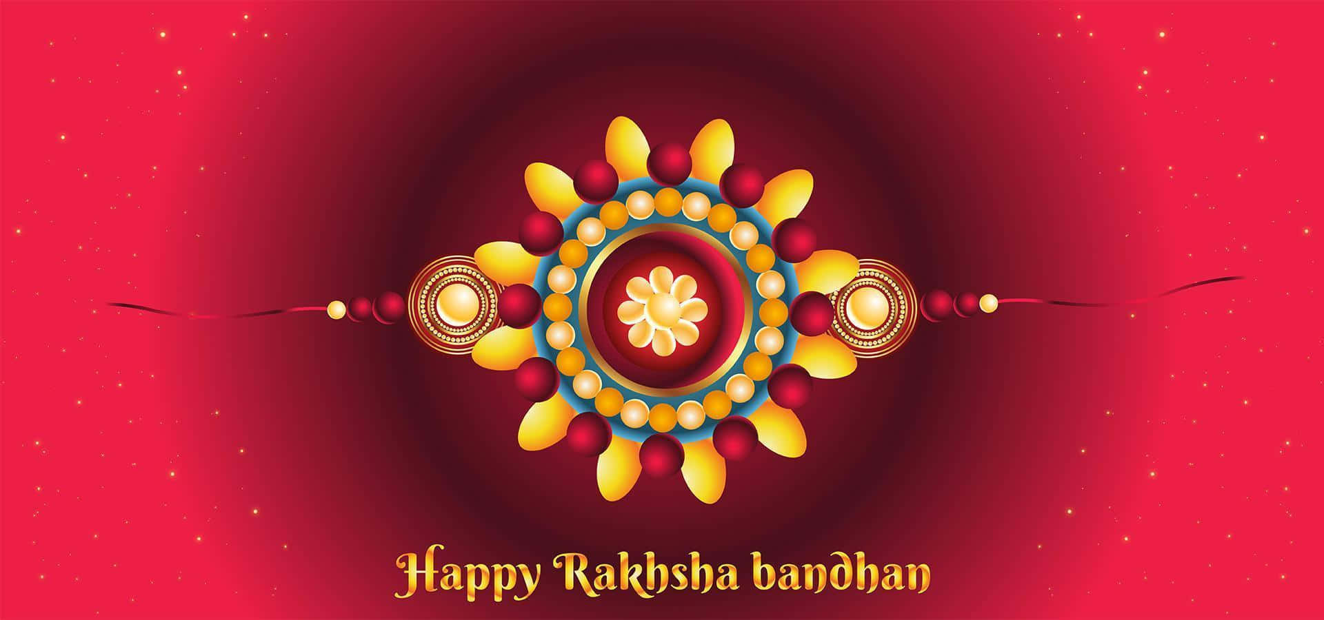 Raksha Bandhan Festival Greeting Wallpaper