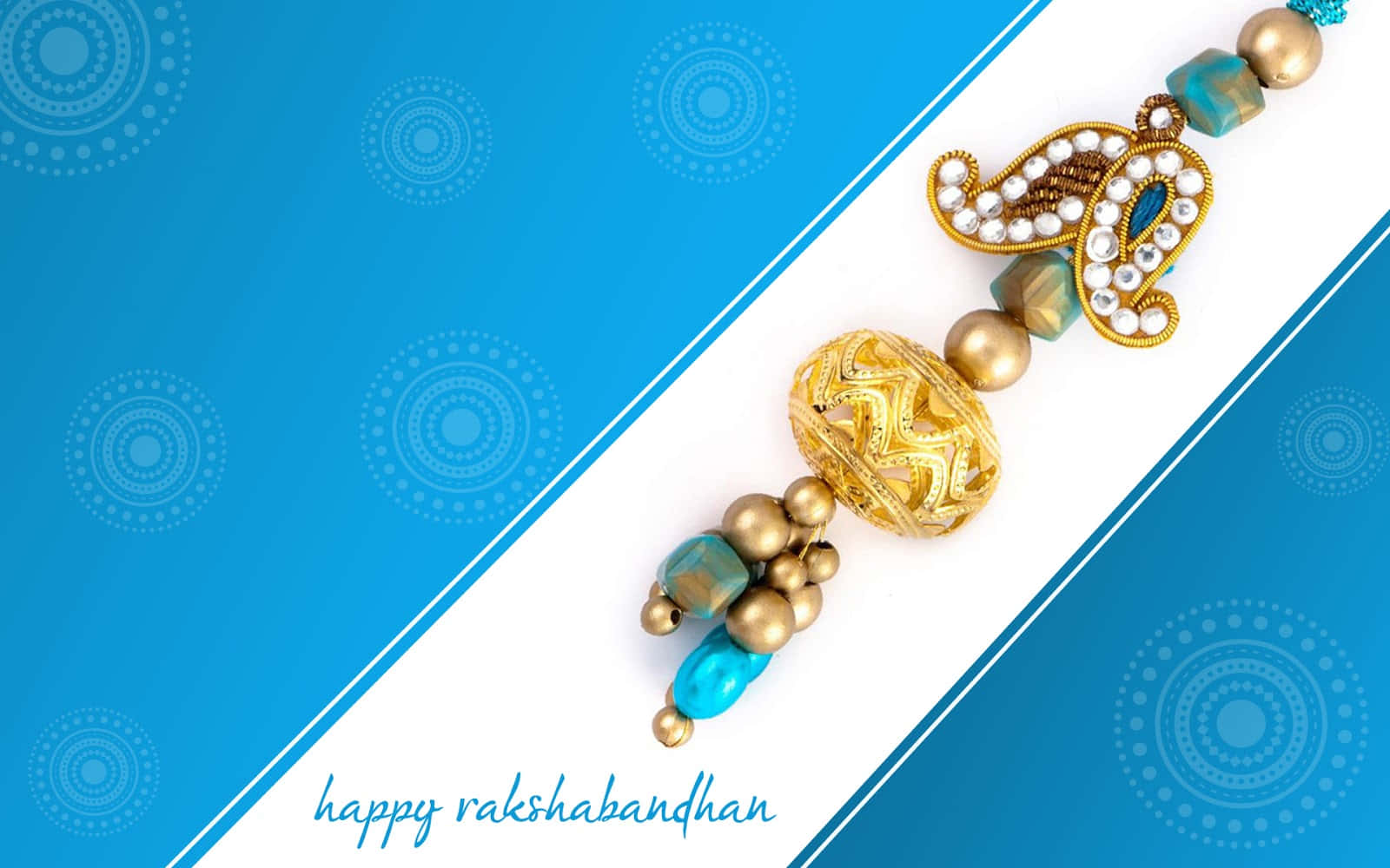 Raksha Bandhan Festive Greeting Card Wallpaper