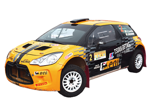 Rally Car Competition Vehicle PNG