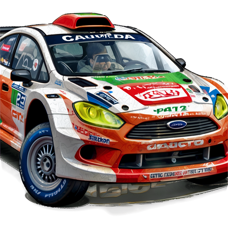 Rally Car Vector Sketch Png 50 PNG