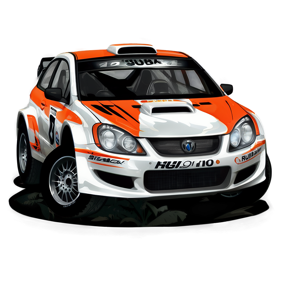 Rally Car Vector Sketch Png Hys77 PNG