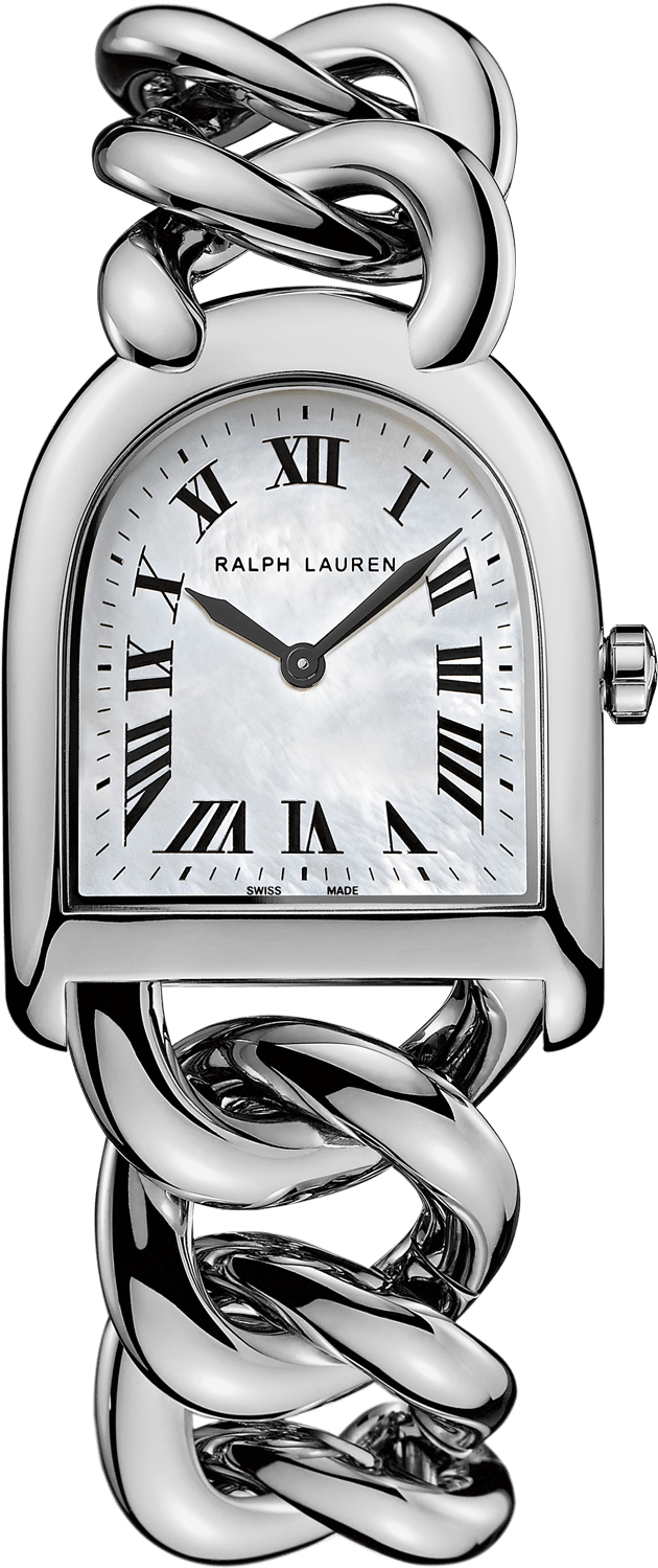 Ralph Lauren Silver Watch PNG