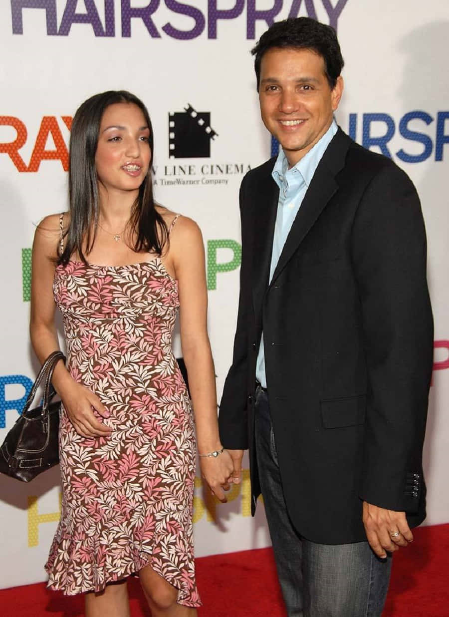 Actor Ralph Macchio smiles for the camera Wallpaper