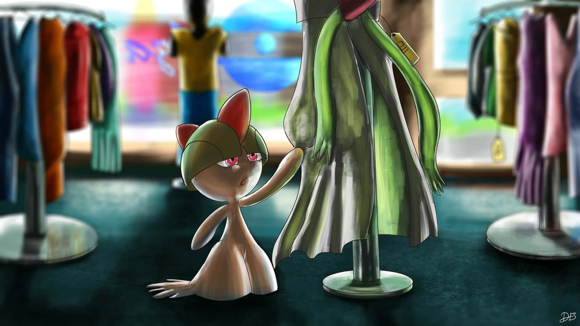 Ralts Inside Department Store Picture