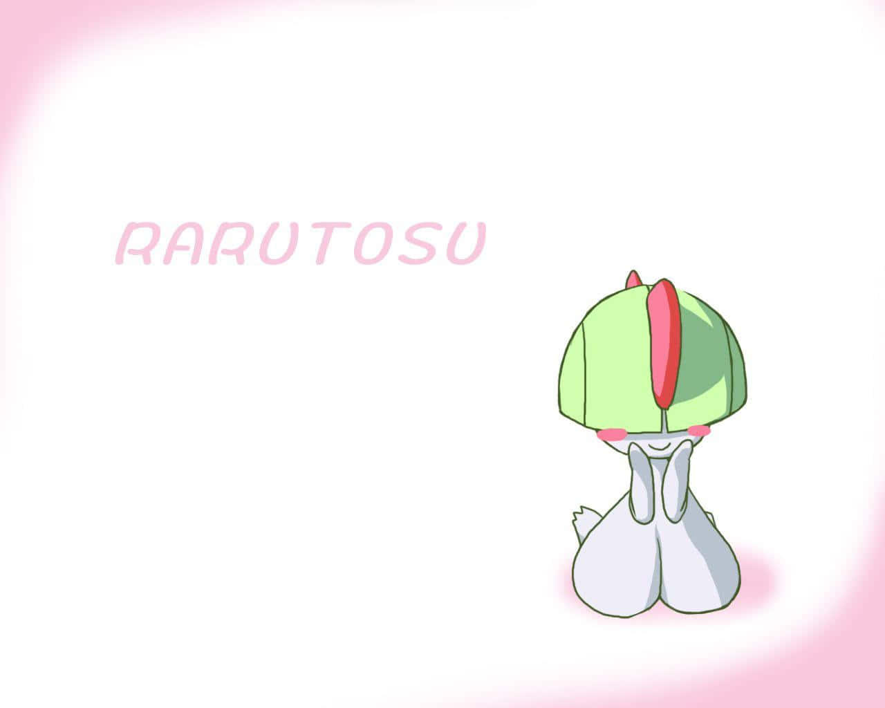 Ralts With Rarutosu Text Picture