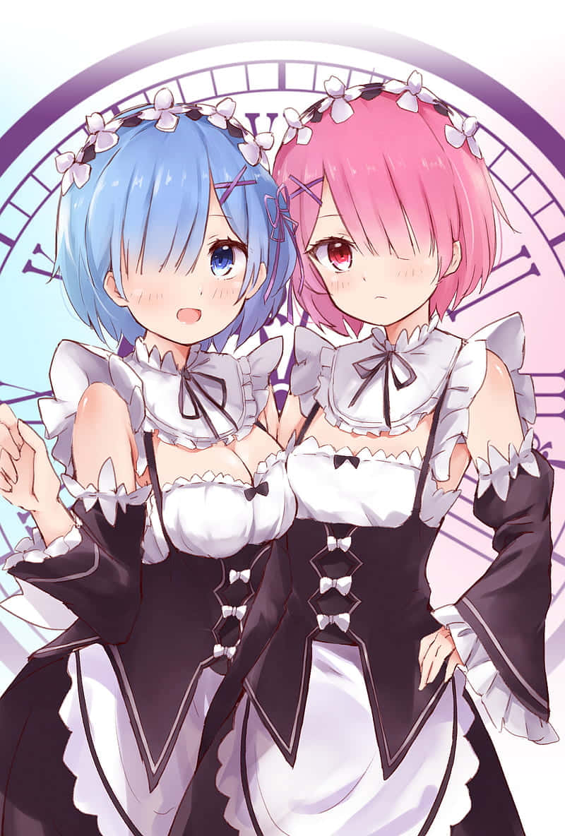 Ram And Rem, the Strongest Duo Wallpaper