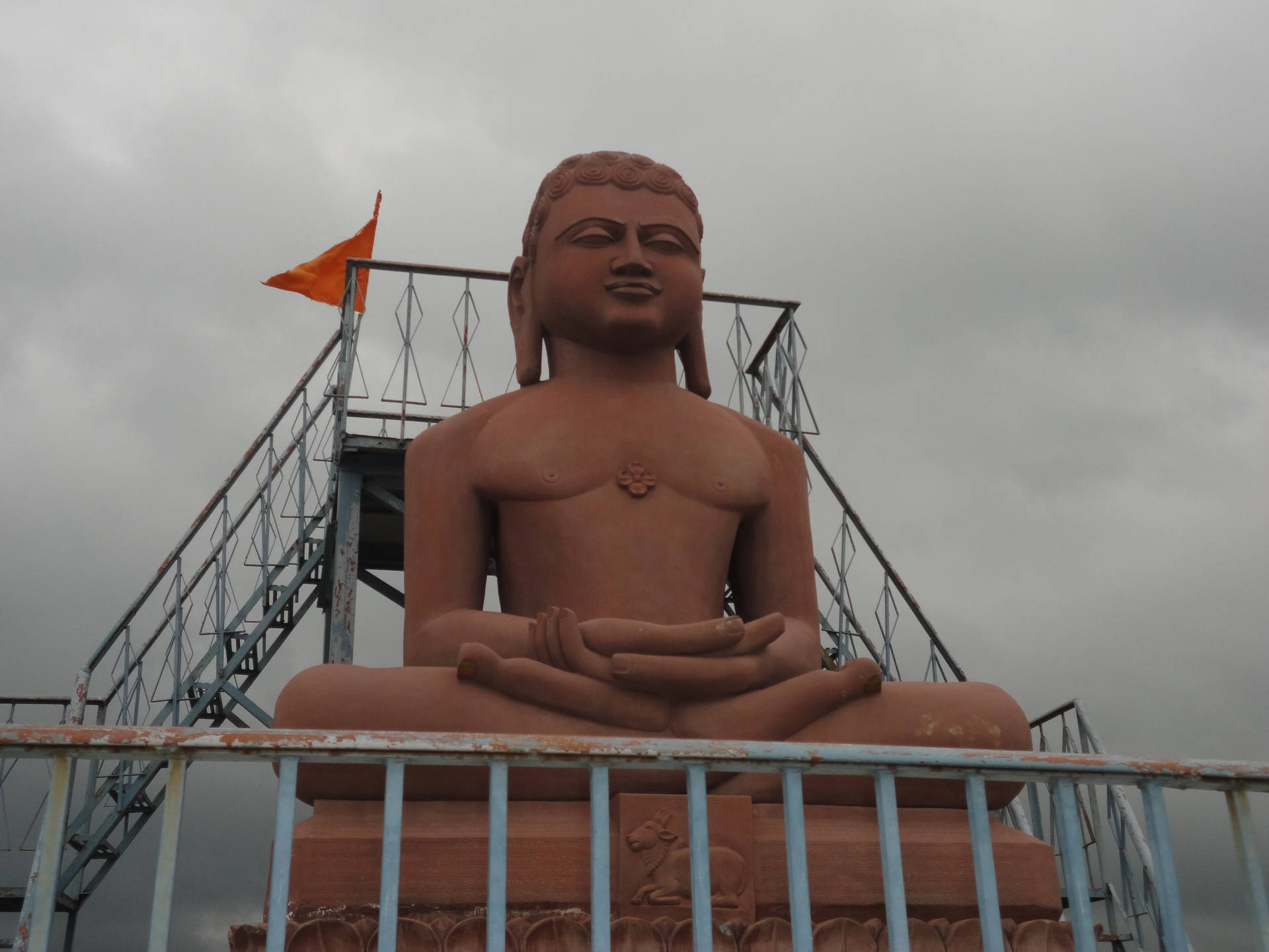Ram Ji Monumento Al Tempio Jain Sfondo